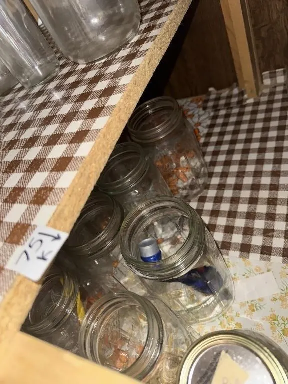 Misc canning jars