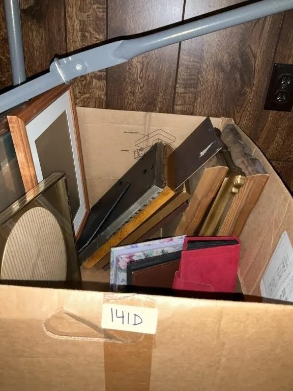 Box of frames misc sizes