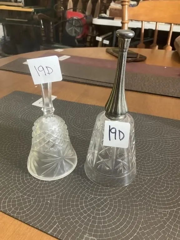 5 and 6 in glass bell