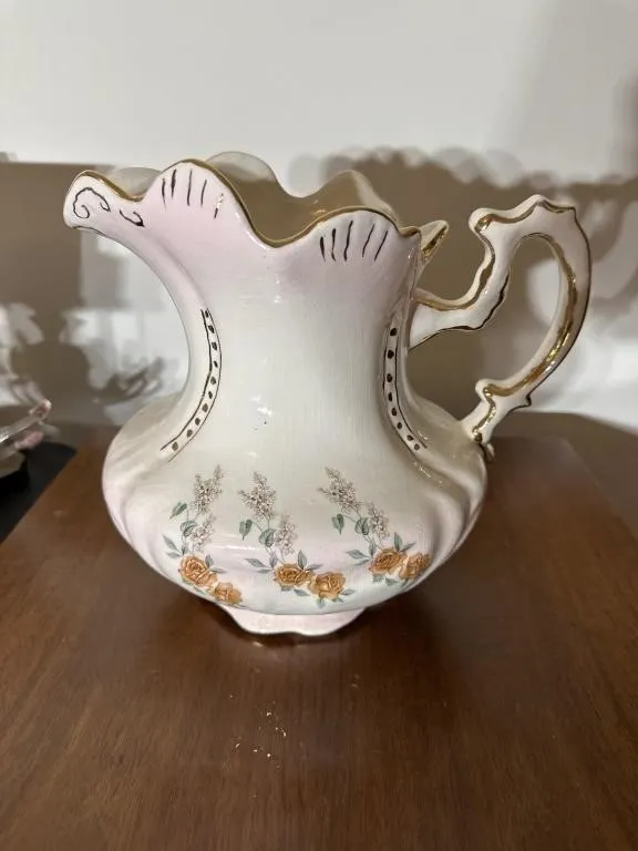 9x10 water pitcher 14 in bowl