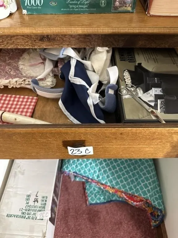 Drawer contents
