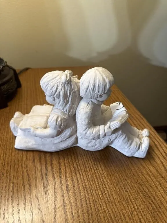 Book lovers 1996 Austin Sculpture titled "First