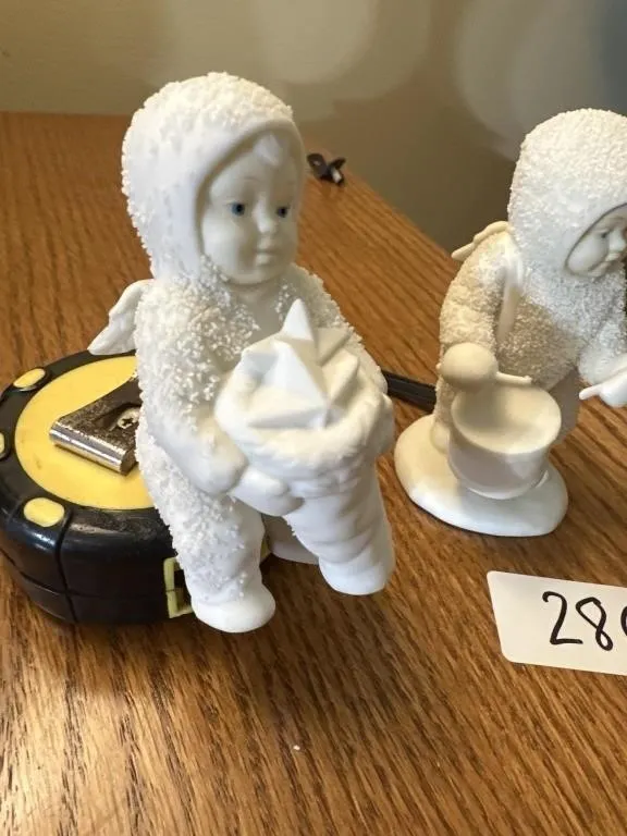Department 56 Snowbabies figurine, likely titled