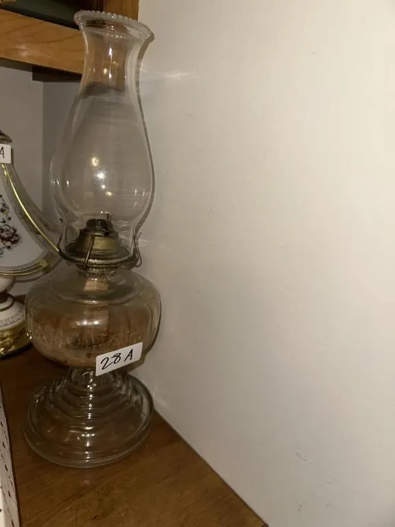 Oil lamp 17in t