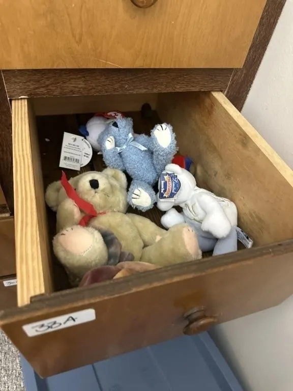 Drawer of beanies