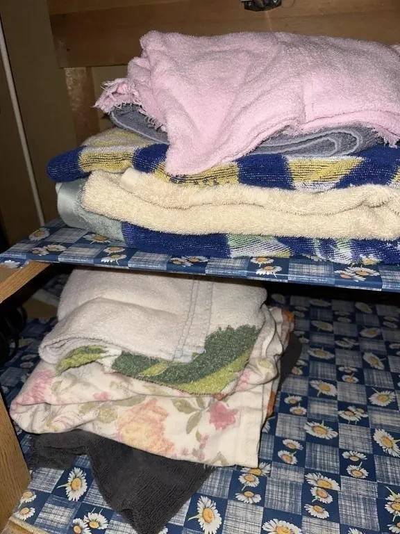 Assortment of bath Towels