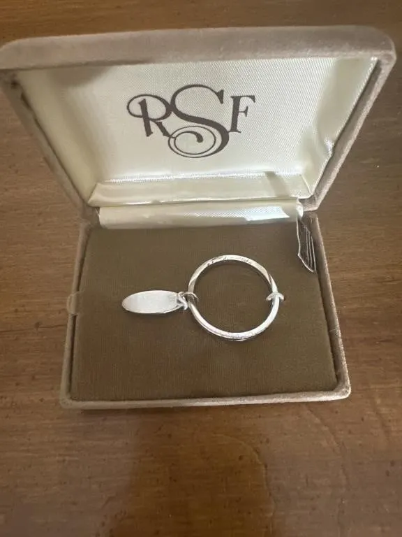 Sterling silver key chain