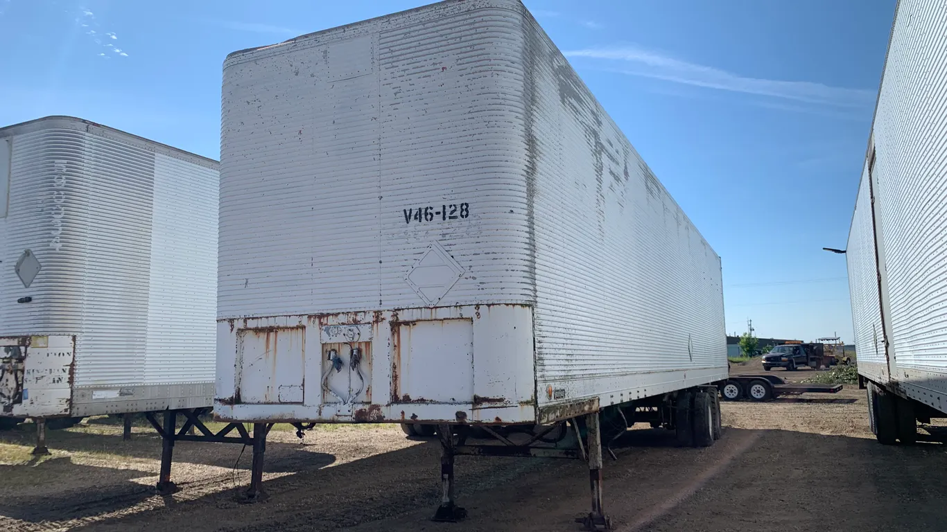 1966 Fruehauf FB9-F2W-45-102-ST T/A Dry Van Trailer