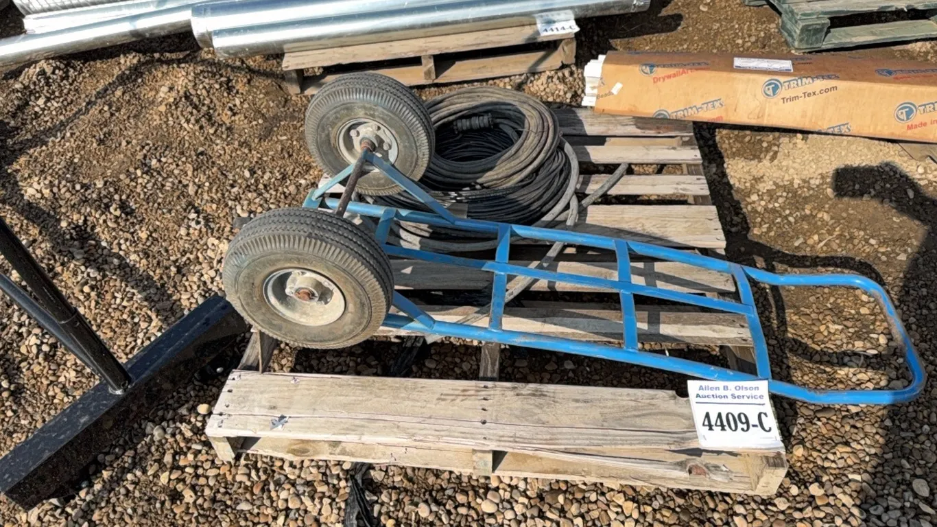 2 WHEEL DOLLIE, CORD, CABLE
