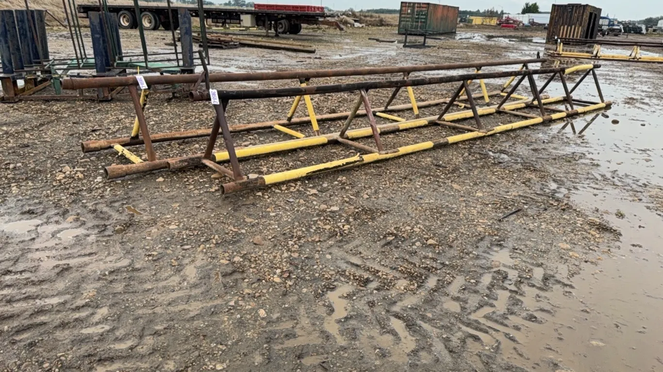 SET OF 30' (L) PIPE RACKS