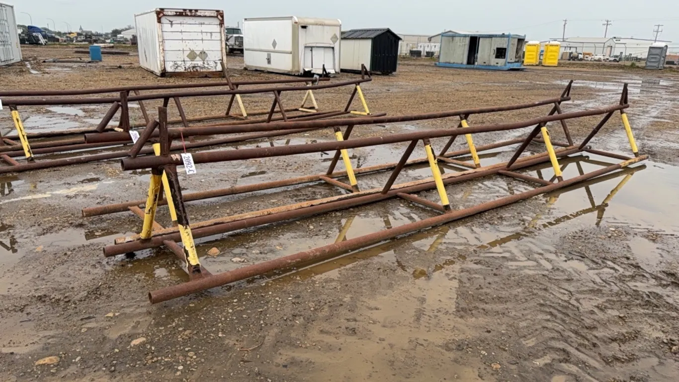 SET OF 24' (L) PIPE RACKS