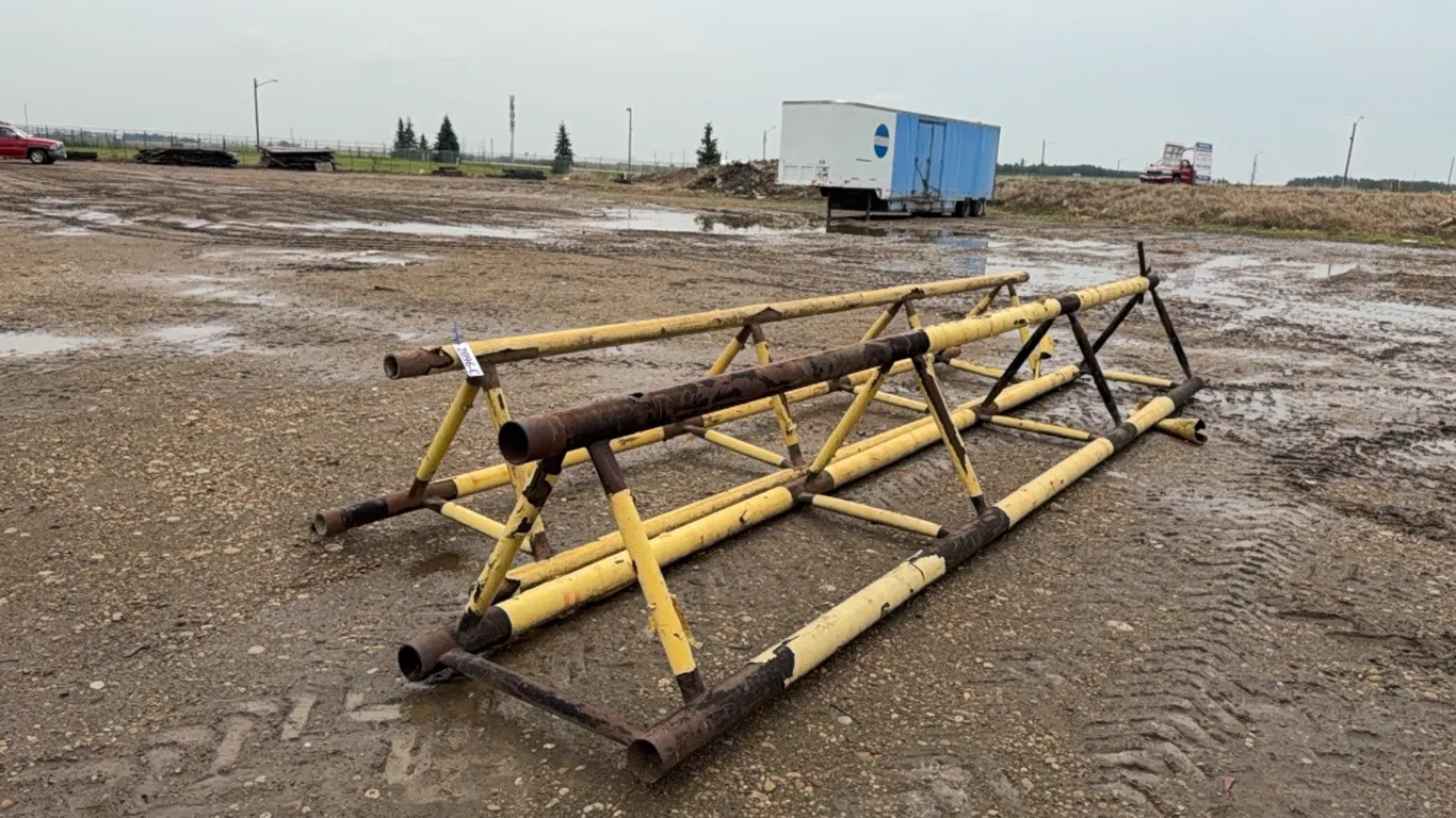 SET OF 19 1/2' (L) PIPE RACKS