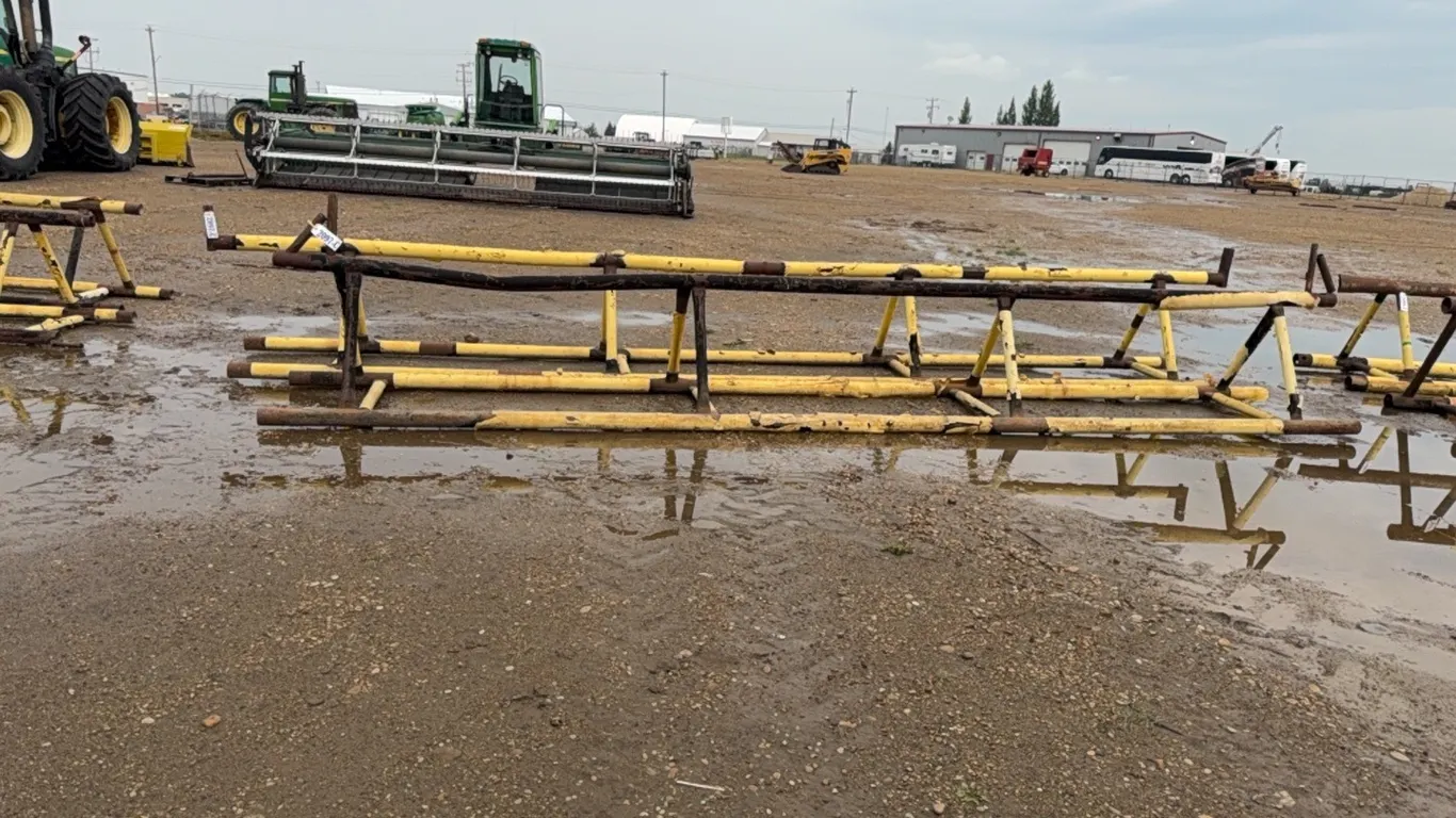 SET OF 20 1/2' (L) PIPE RACKS