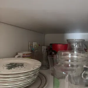 large mugs, christmas plates, Christmas mugs