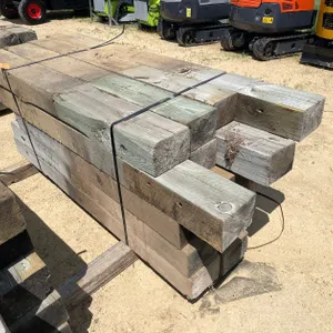 Bundle of Used Guard Rail Posts