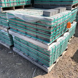 (2) Pallets of Black Commercial Patio Pavers