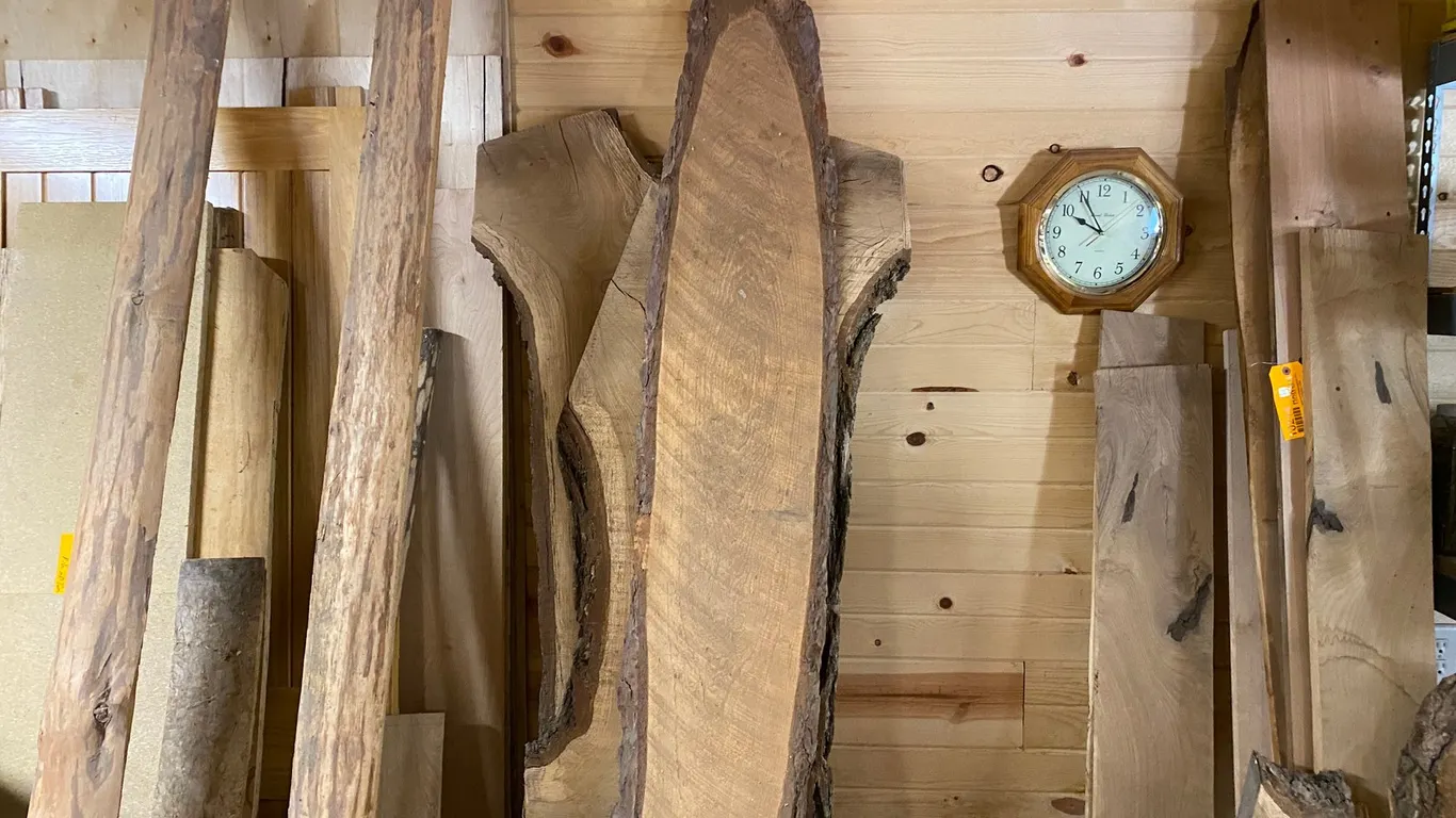 (3) Live Edge Slabs