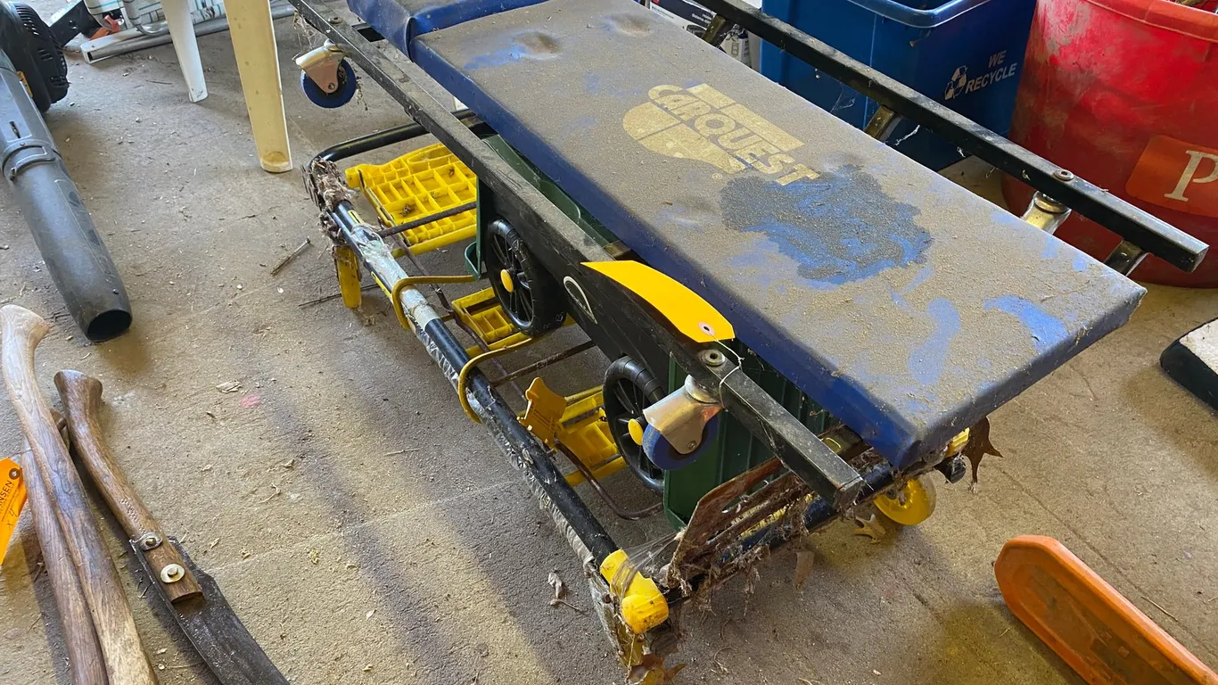 4-Wheeled Dolly, Shop Creeper, and Rolling Stool