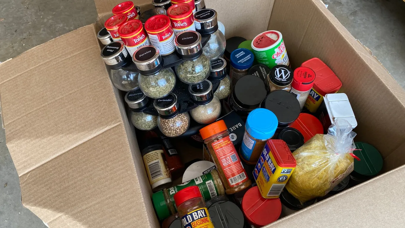 Box of Assorted Seasonings