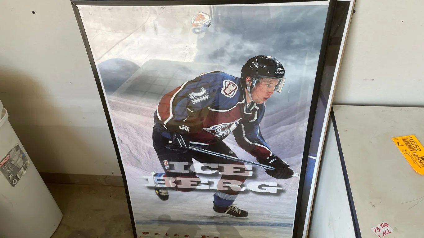 (4) Framed Sports Posters
