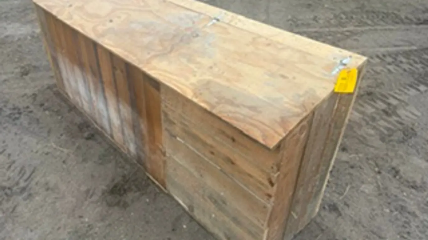 Wooden Feed and Tack Box