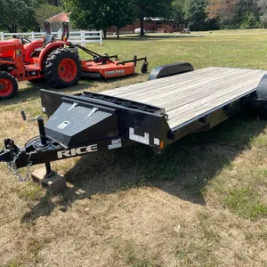 2021 Rice 20' Flatbed Tandem Axle Trailer (Has Certificate of Origin)