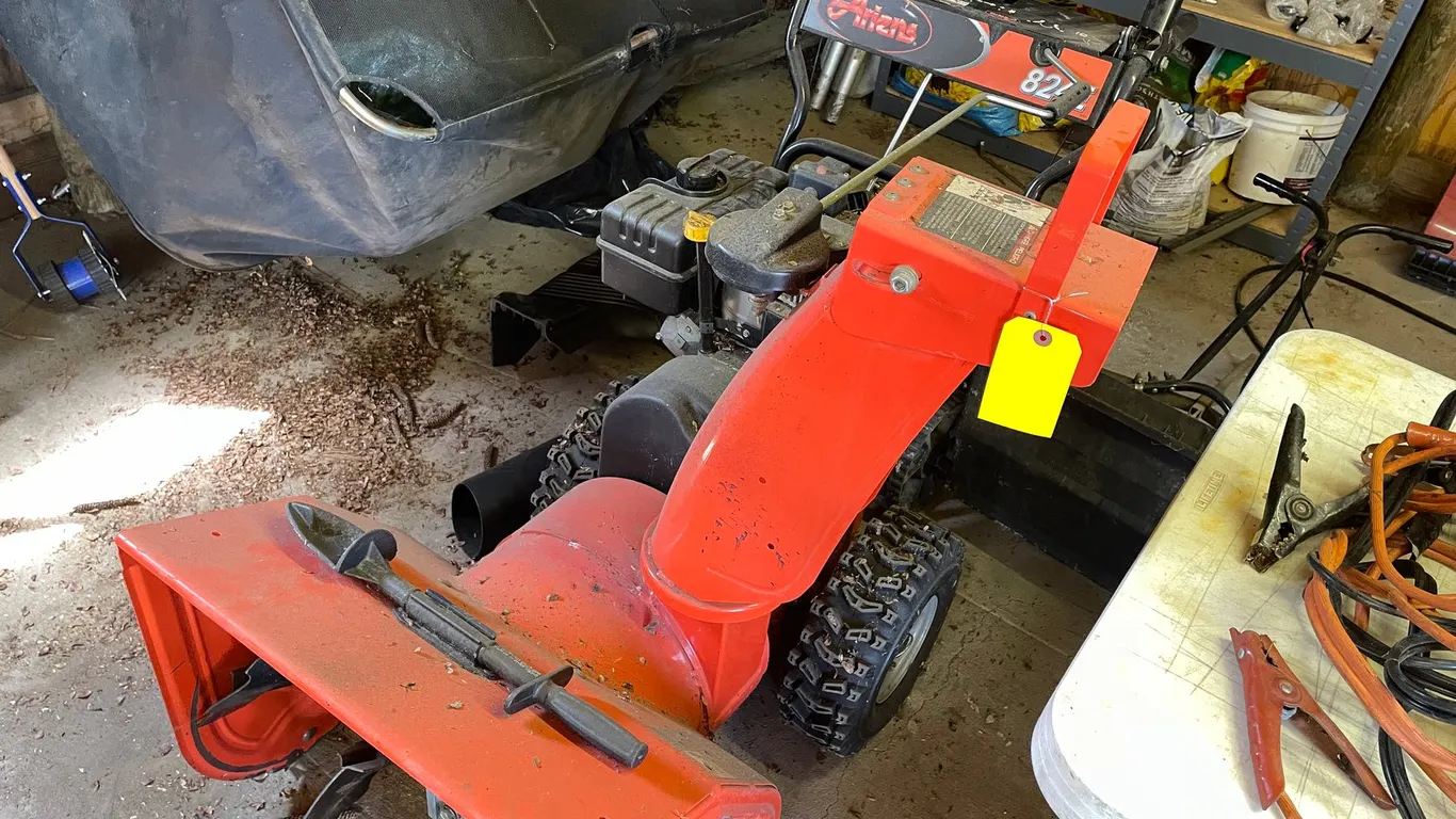 Areians 824E Walk Behind Snow Blower
