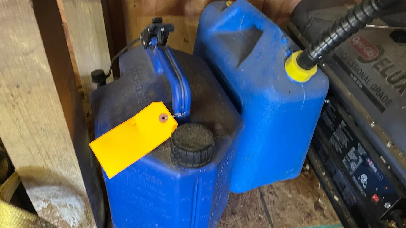 (2) Kerosene Cans