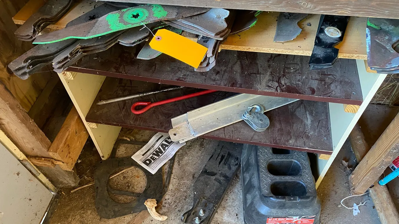 Various Lawn Mower Blades and More