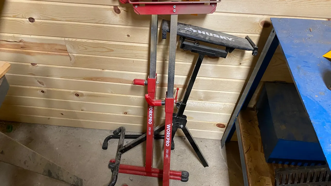 (2) Work Pro Roller Stands
