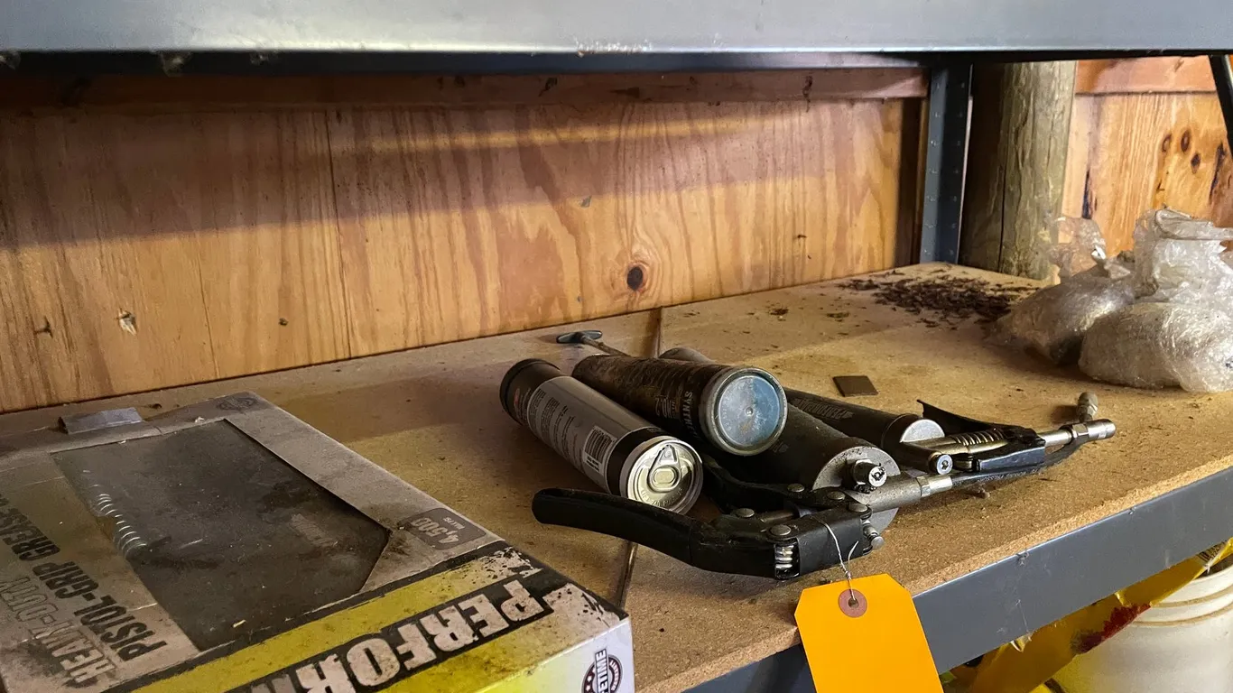 Grease Guns and Other Shop Items