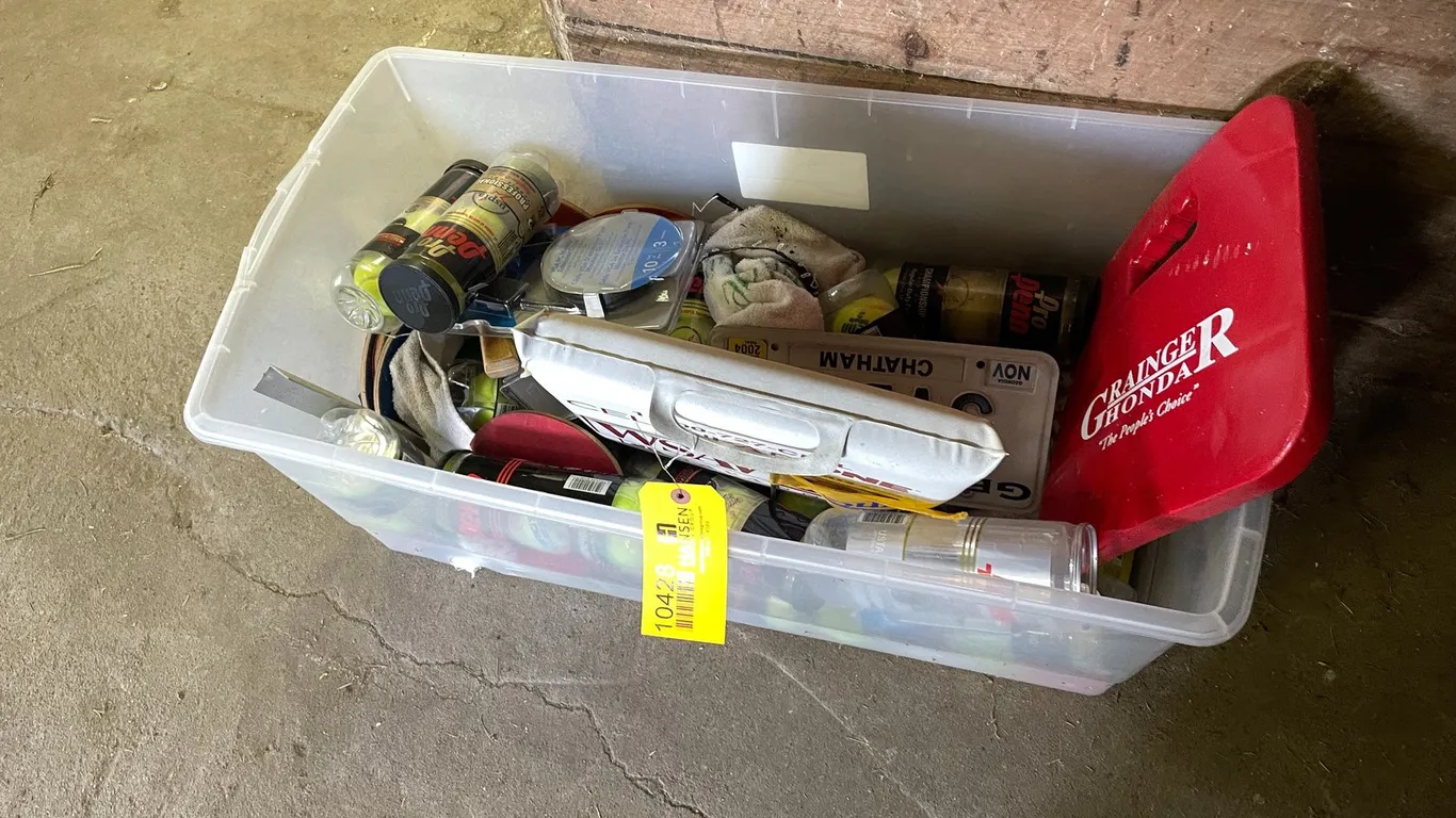 Tote of Sporting Equipment