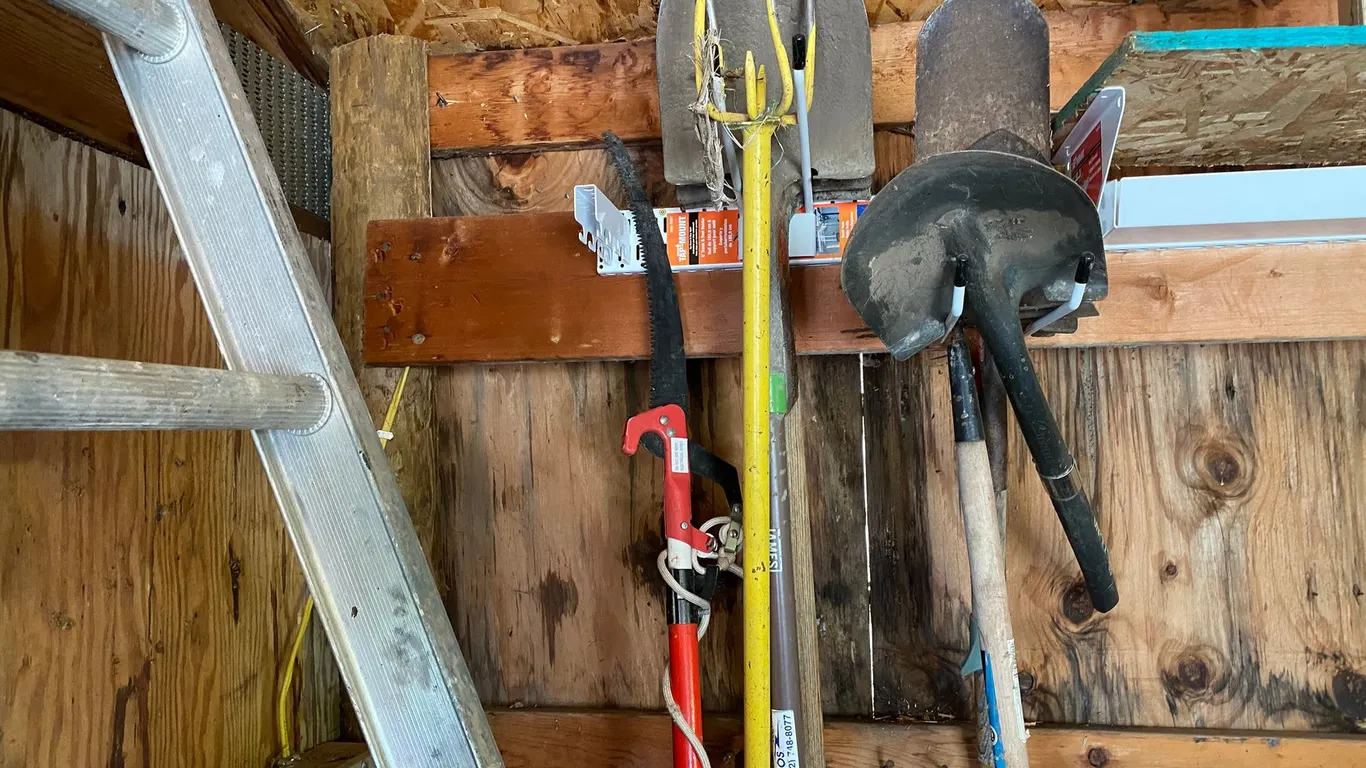 Lot of Handled Tools