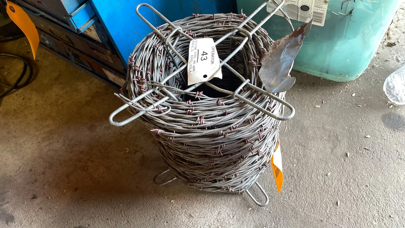 Roll Of Barbed Wire