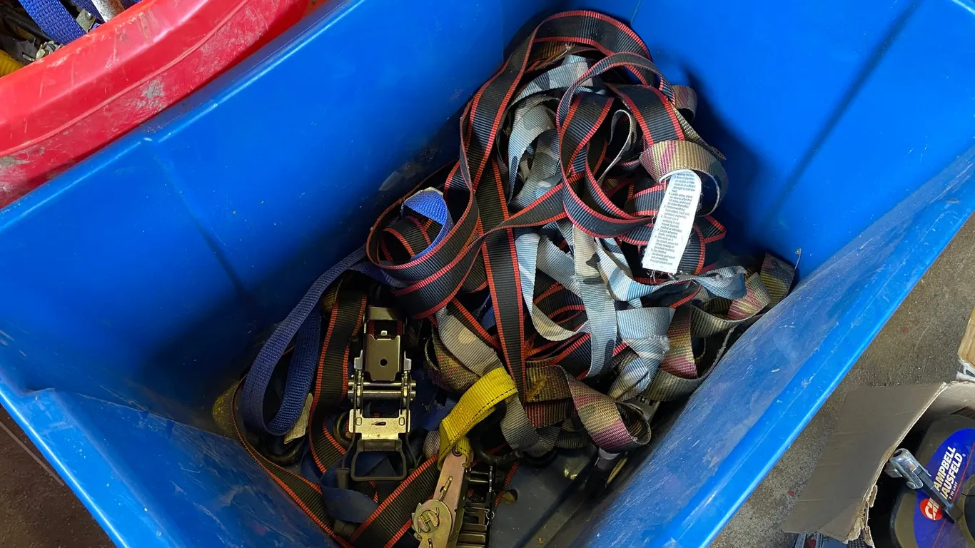 Tote of Ratchet Straps