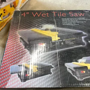 4" Wet Tile Saw