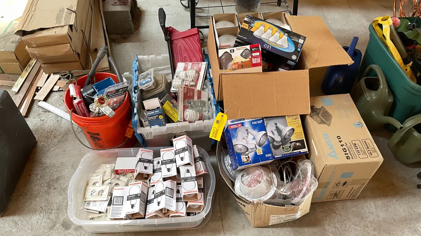 Large Assortment of Light Bulbs