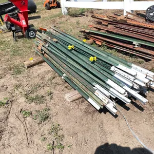 Lot of Assorted Fence Posts