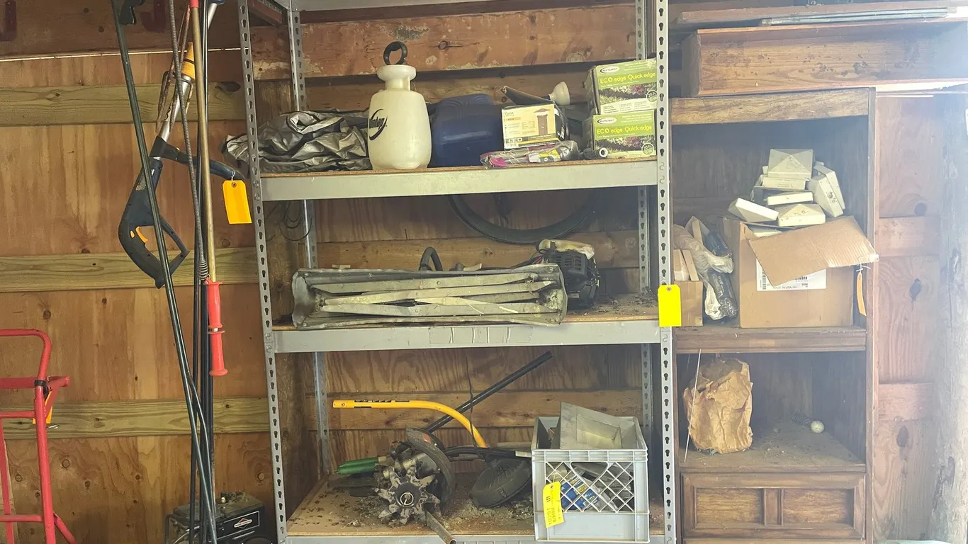 Metal Shelving Unit