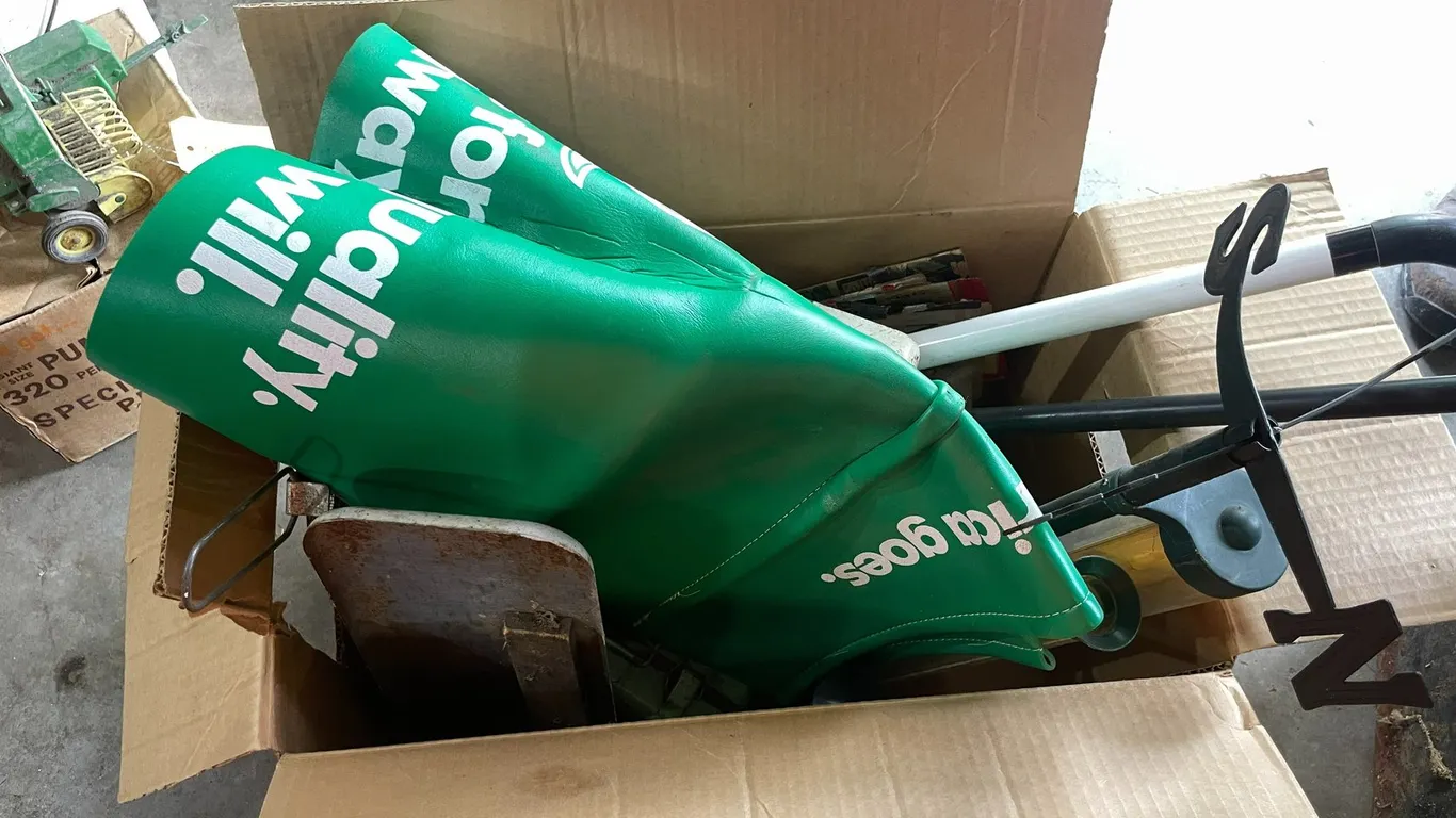 Box of Vintage Items