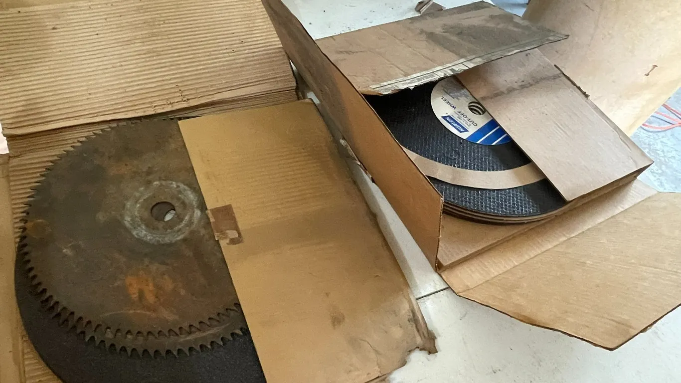 (7) New 14" Cut Off Blades