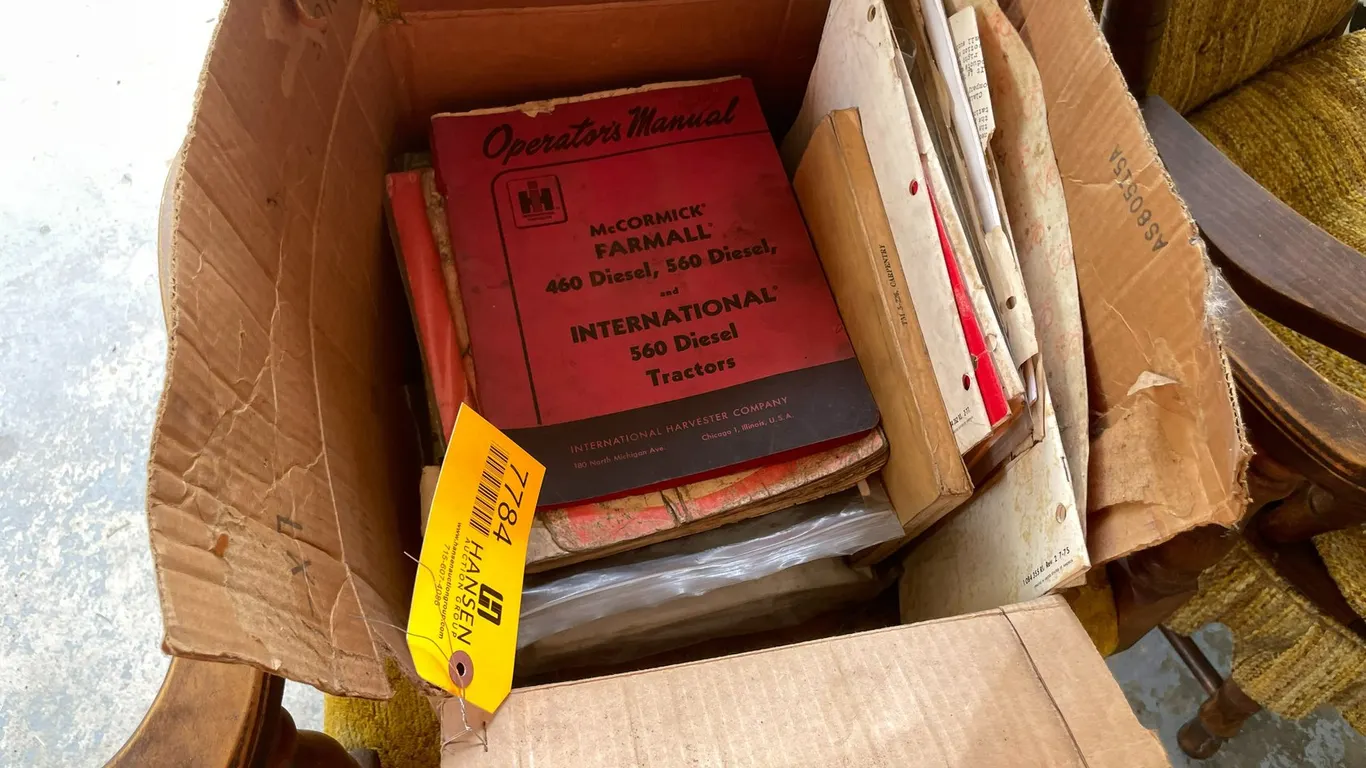 Tractor Manuals and Owners Manuals