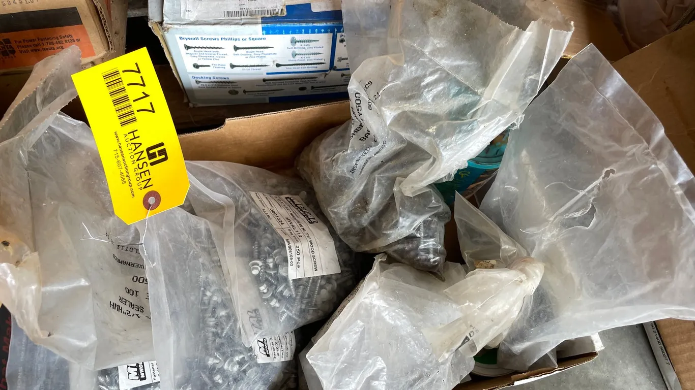 (5) Bags of Sheet Metal Screws
