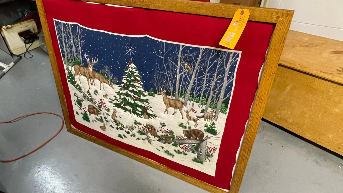 Christmas Cloth Picture
