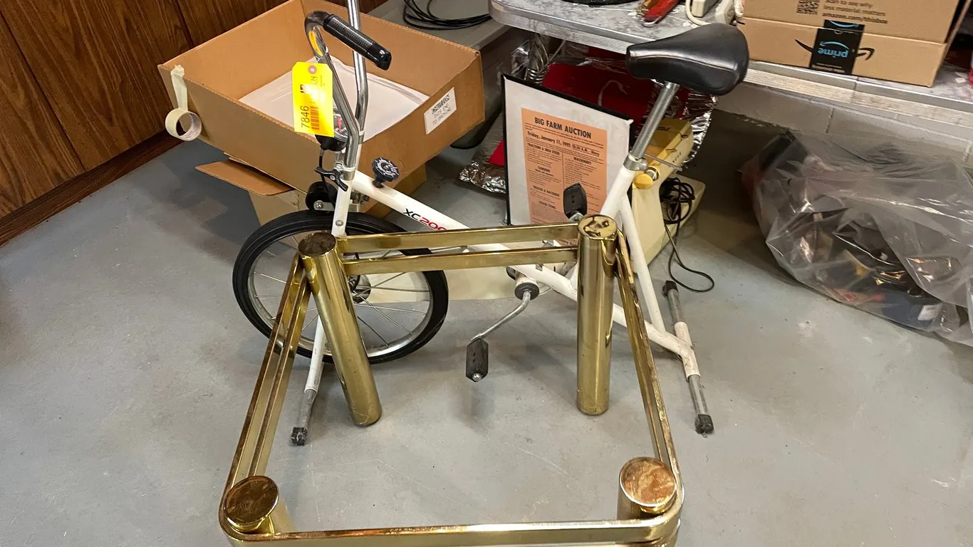 XC2000 Exercise Bike and Coffee Table