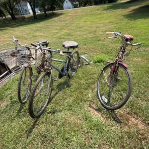 (3) Vintage Bicycles