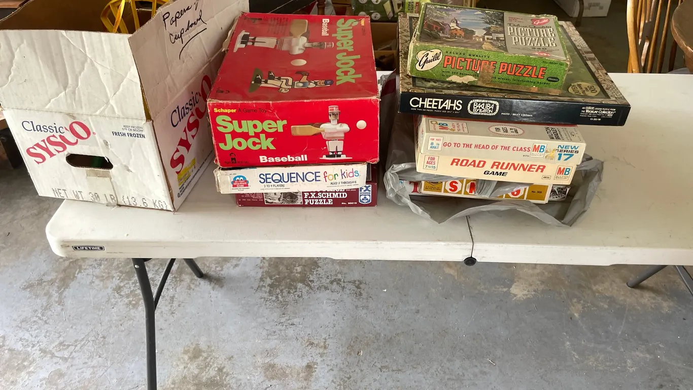 Yard Games and Board Games