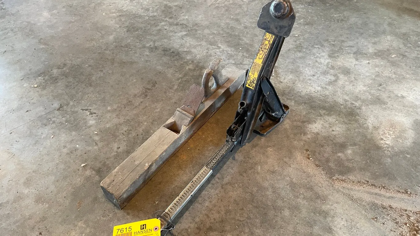 Hand Planer and Jack