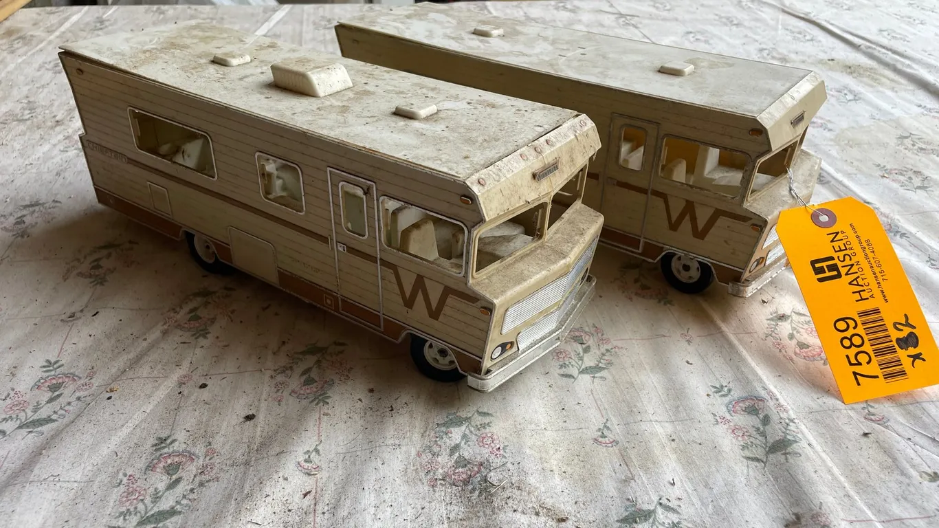 (2) Winnebago Toy RVs