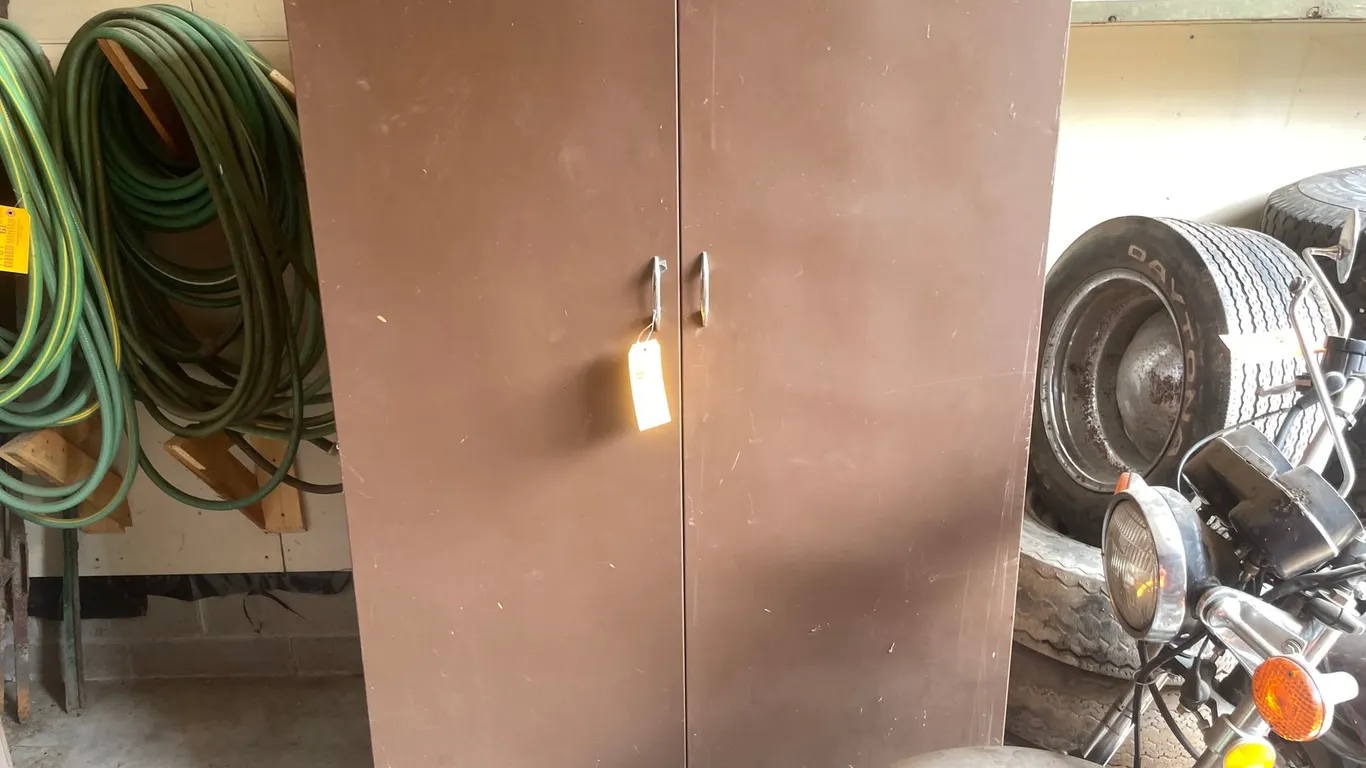 (2) Door Metal Cabinet